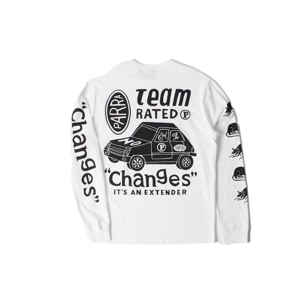 Team Changes Long Sleeve T-Shirt - White
