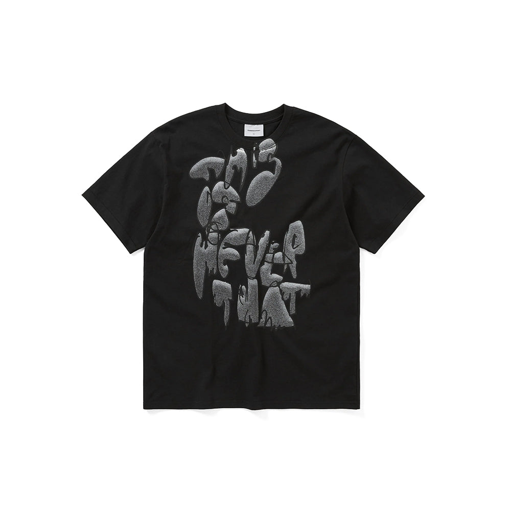 Graffiti Tee (Off Black)
