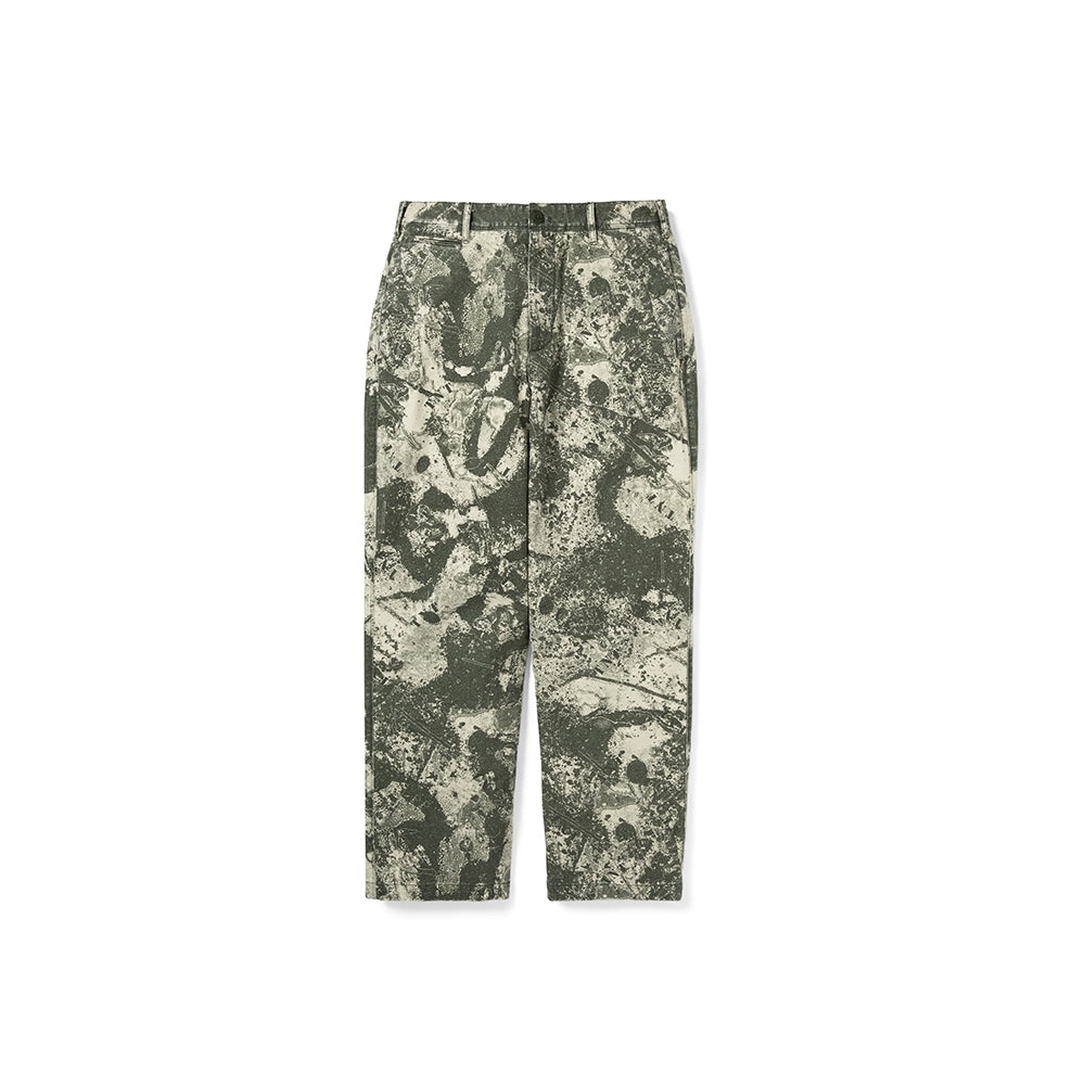 Splashed Chino Pant (Green)