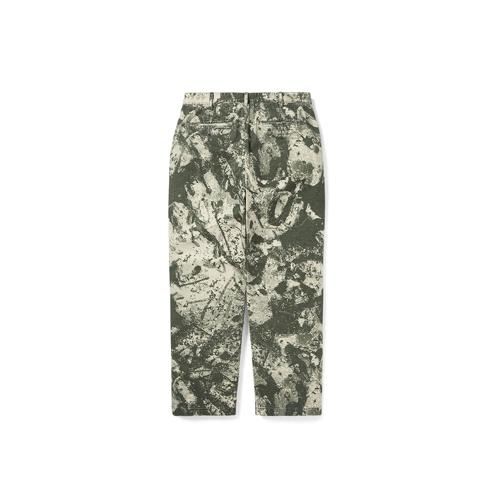 Splashed Chino Pant (Green)