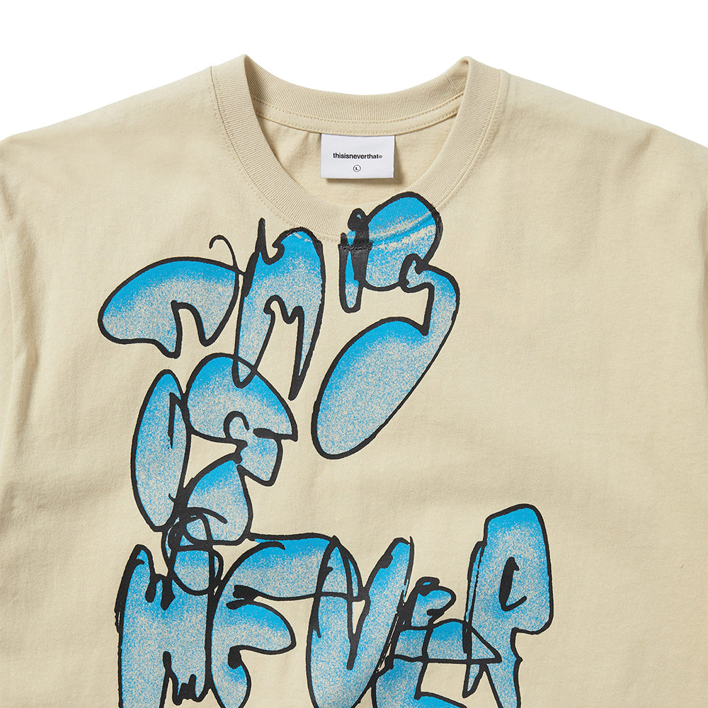 Graffiti Tee (Pale Lime)