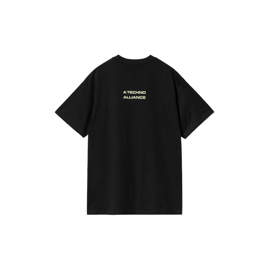 Carhartt WIP x Tresor Techno Alliance S/S T-Shirt (Black/Glow Green)