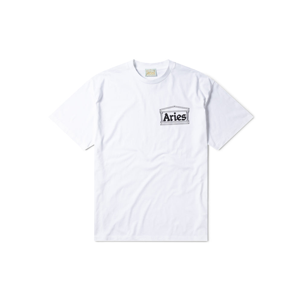 Temple SS Tee - White