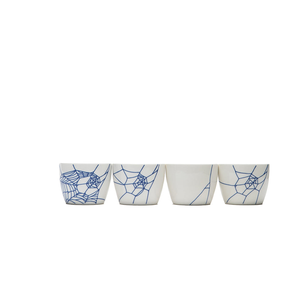 Theory and Practice Soba Cup Set - White/Blue