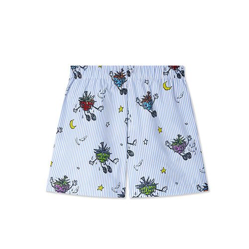 Strawbabies Shorts Woven (Blue)