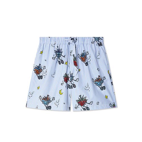 Strawbabies Shorts Woven (Blue)