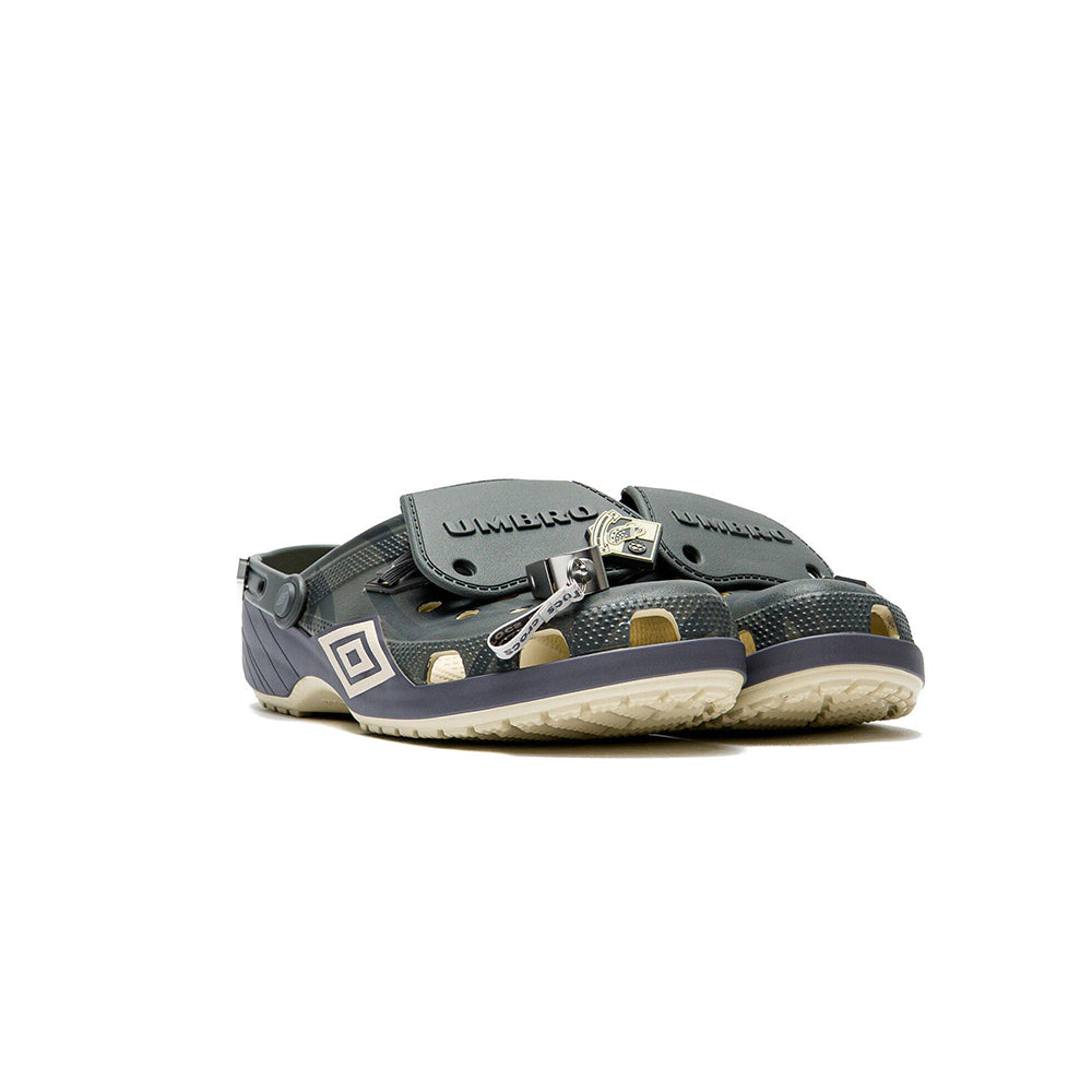 Umbro x Crocs Classic Clog - Bone/Slate Grey