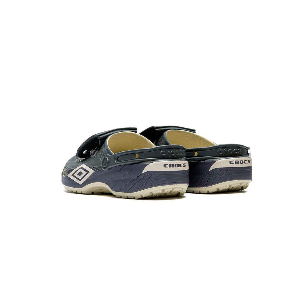 Umbro x Crocs Classic Clog - Bone/Slate Grey