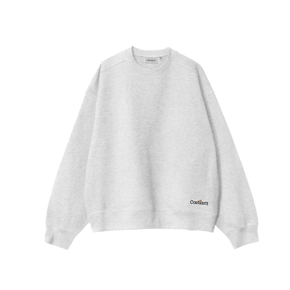 Label Script Sweat (Ash Heather)