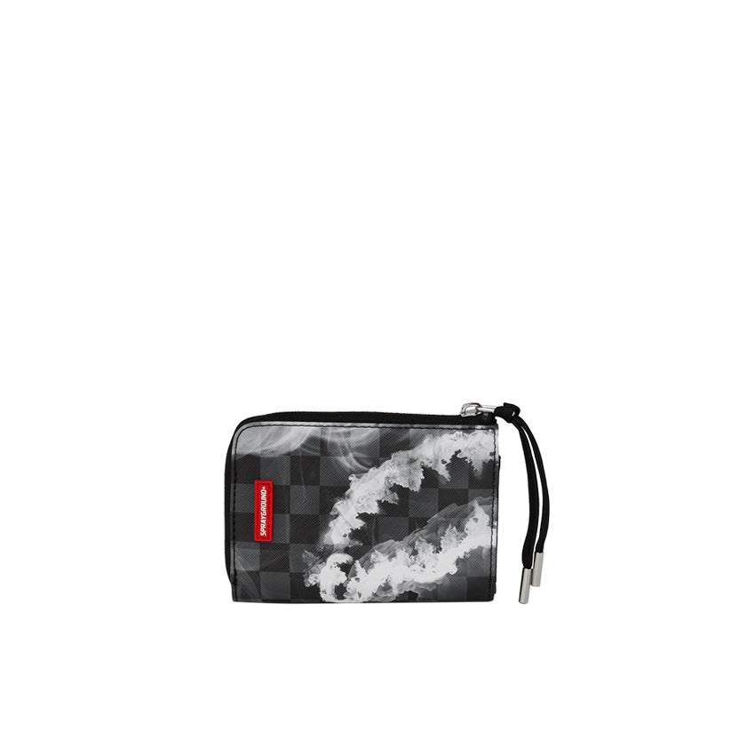 Sip N’ Smoke Wallet - Black/White