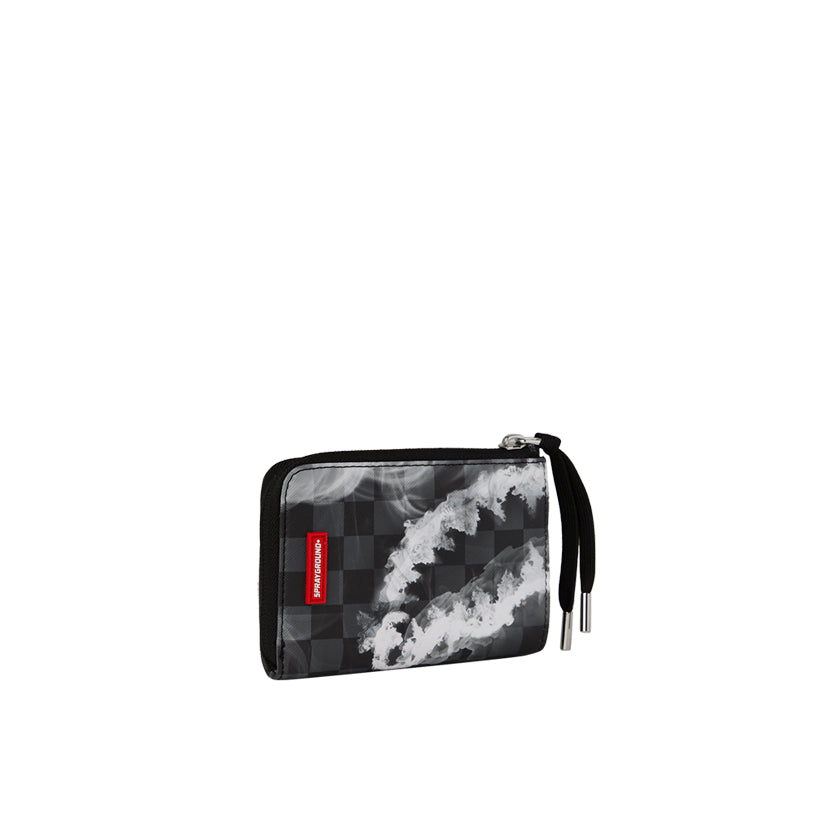 Sip N’ Smoke Wallet - Black/White