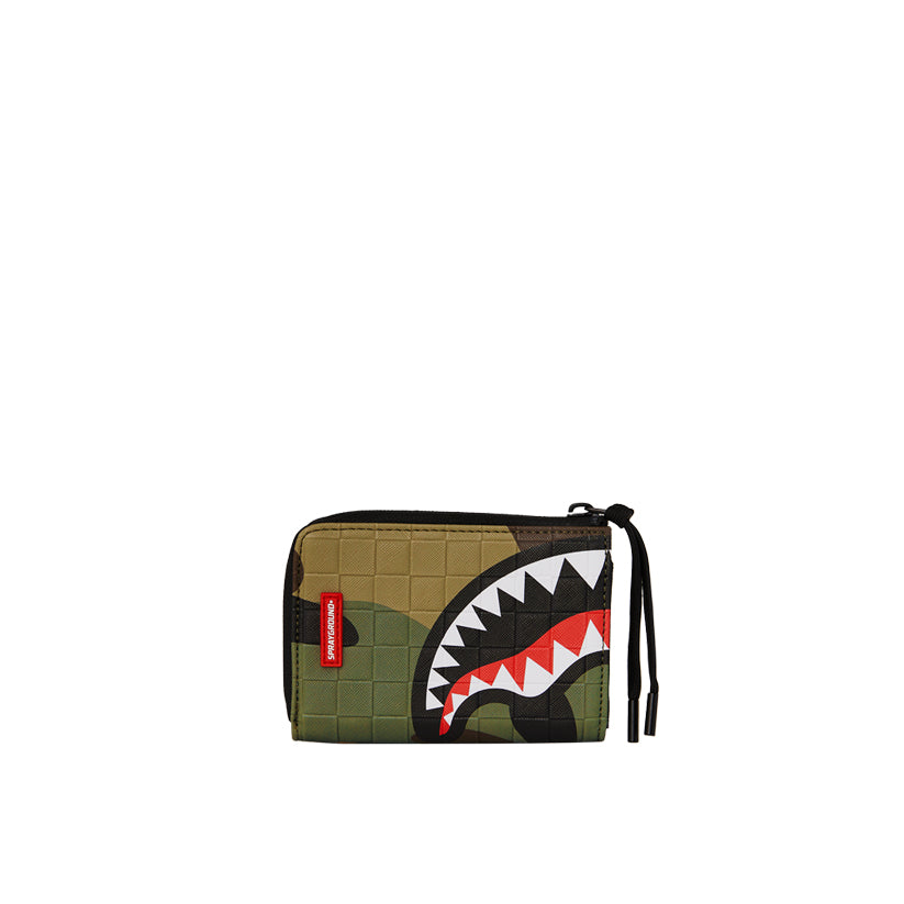 Woodland Camo Check Wallet - Camo