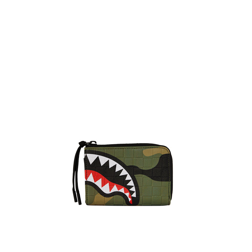 Woodland Camo Check Wallet - Camo