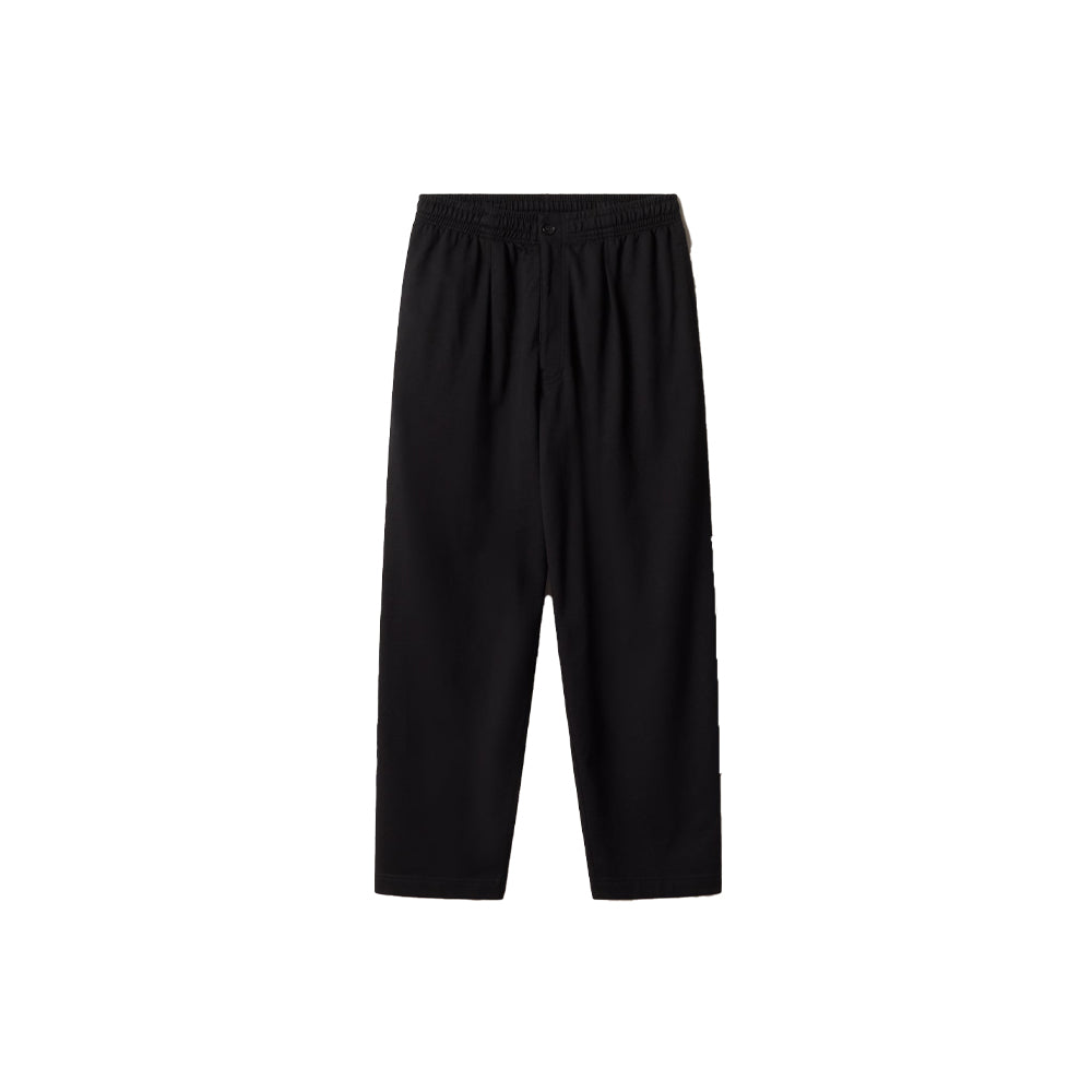 Wide Leg Jog Pants - Black