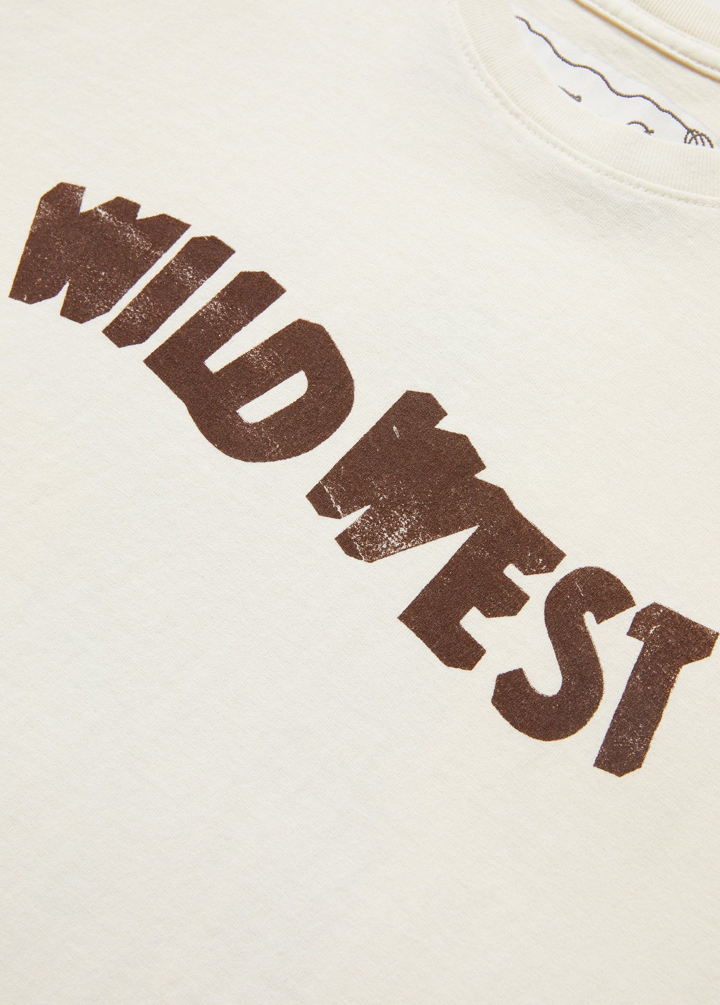 Wild West Tee (Bone)