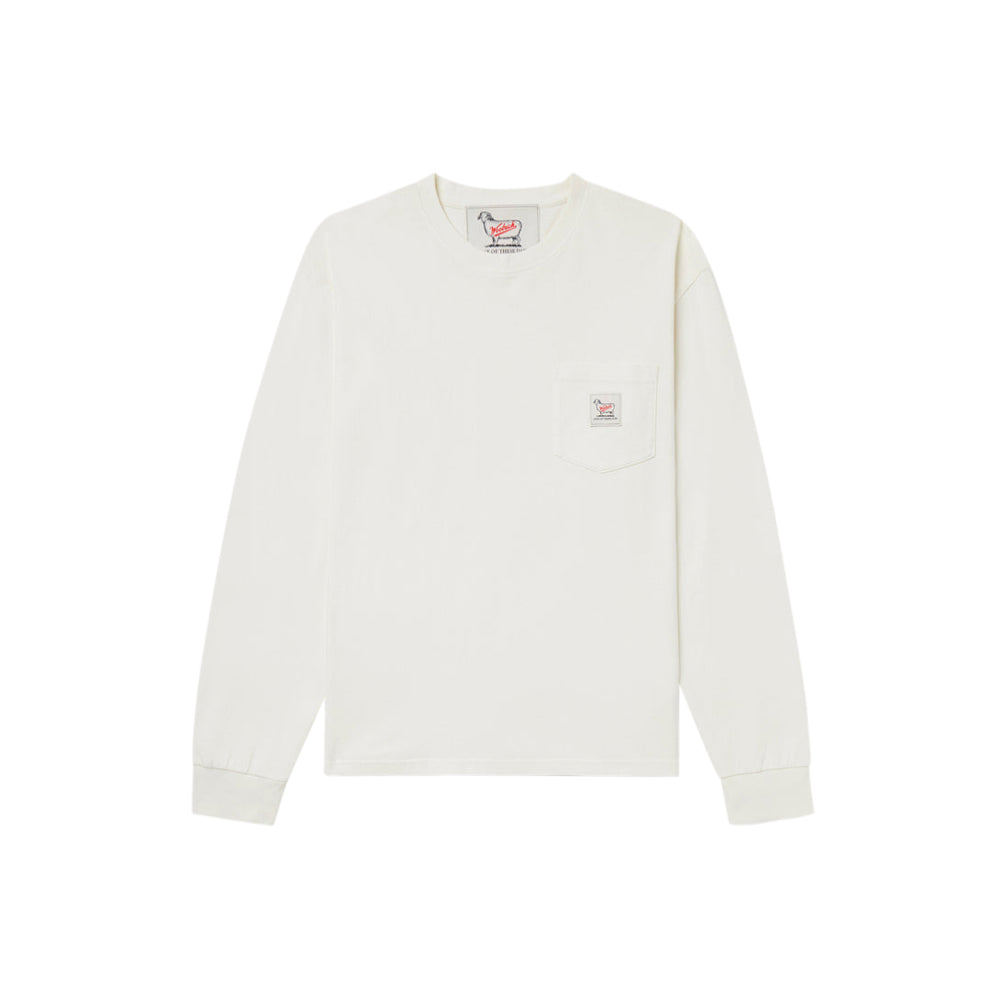 Woolrich x LS Pocket Tee (Bone)