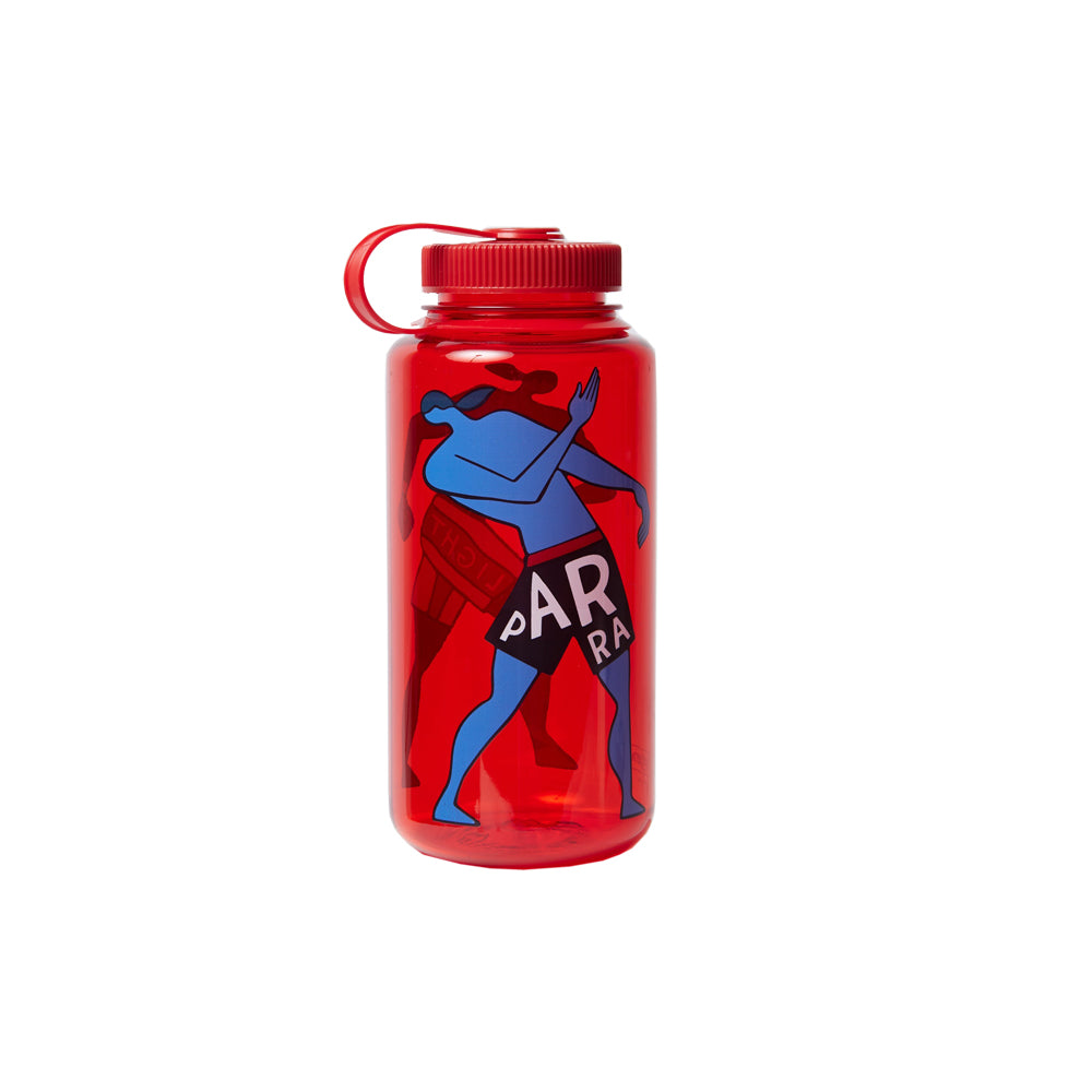 Water Slapped Nalgene Bottle - Red