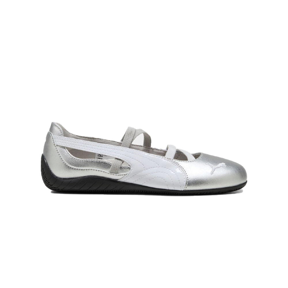 Women's Speedcat Ballet Metallic - Silver/White
