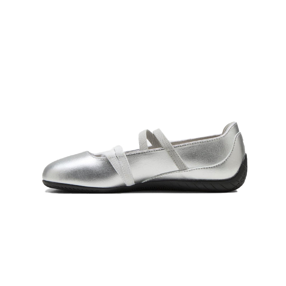 Women's Speedcat Ballet Metallic - Silver/White