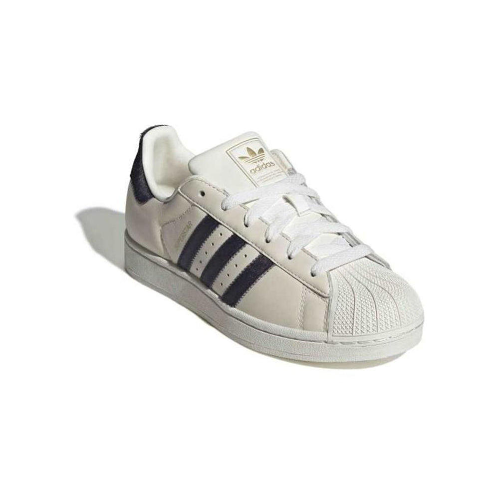 Women's Superstar II - Off White/Aurora Black/Gold Metallic