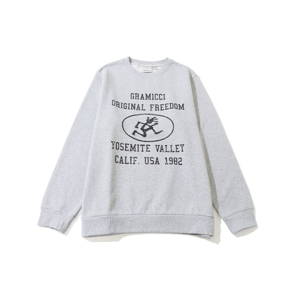 Yosemite Valley Sweatshirt - Grey Heather