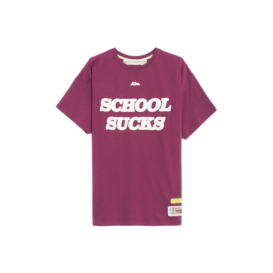 Abc. School Sucks T-Shirt (Purple)