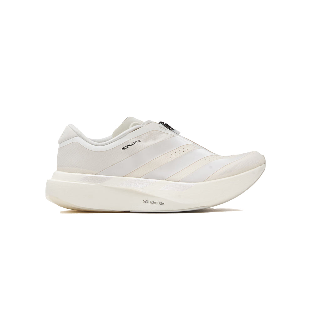 Women's Adizero Evo SL ZIP - Core White/Zero Metallic/Orbit Grey
