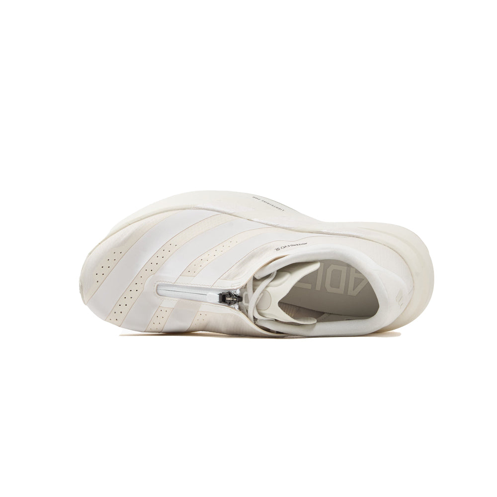 Women's Adizero Evo SL ZIP - Core White/Zero Metallic/Orbit Grey