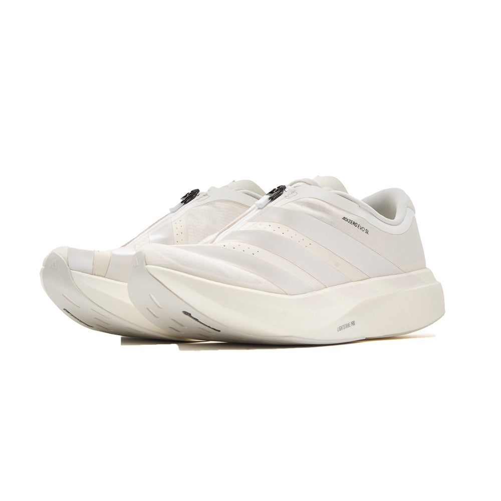 Women's Adizero Evo SL ZIP - Core White/Zero Metallic/Orbit Grey