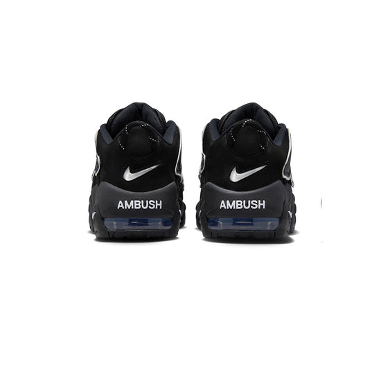 Air More Uptempo Low x AMBUSH (أسود/أبيض)