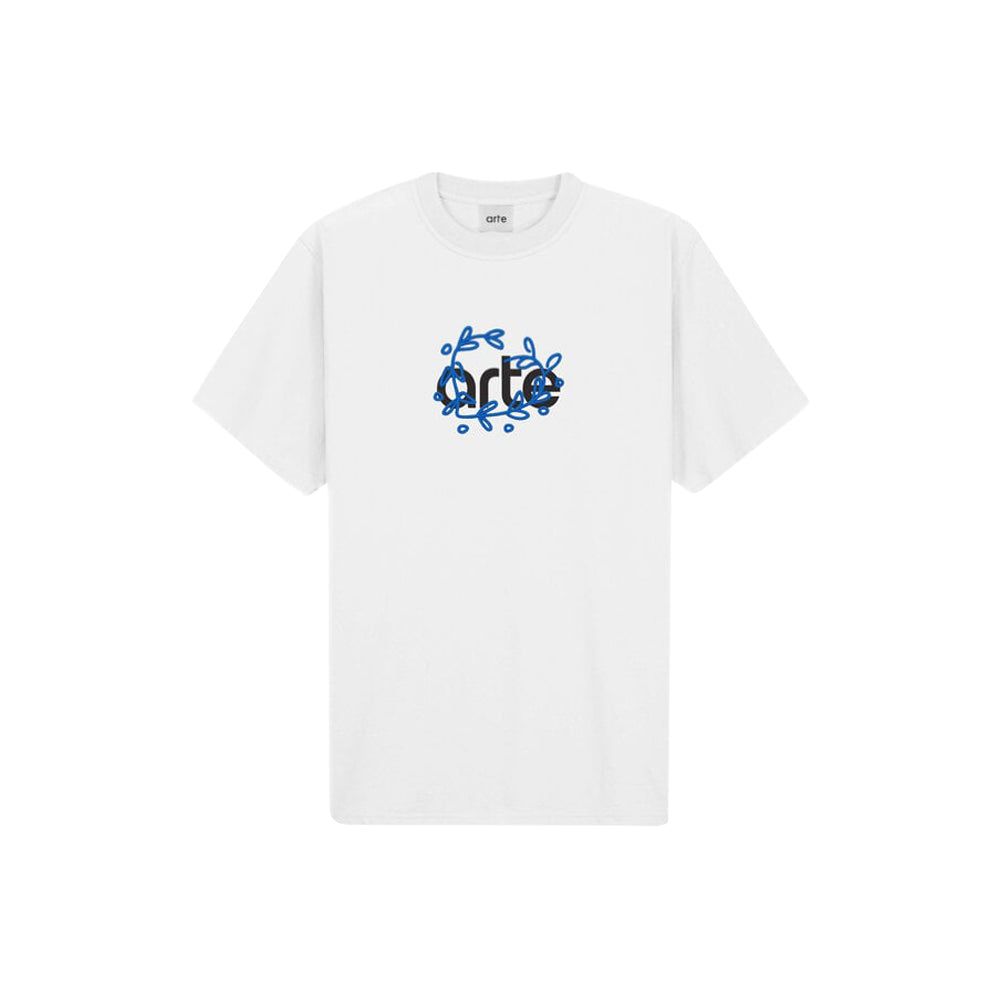 تي شيرت تيو آرتي بتصميم أمامي (أبيض)