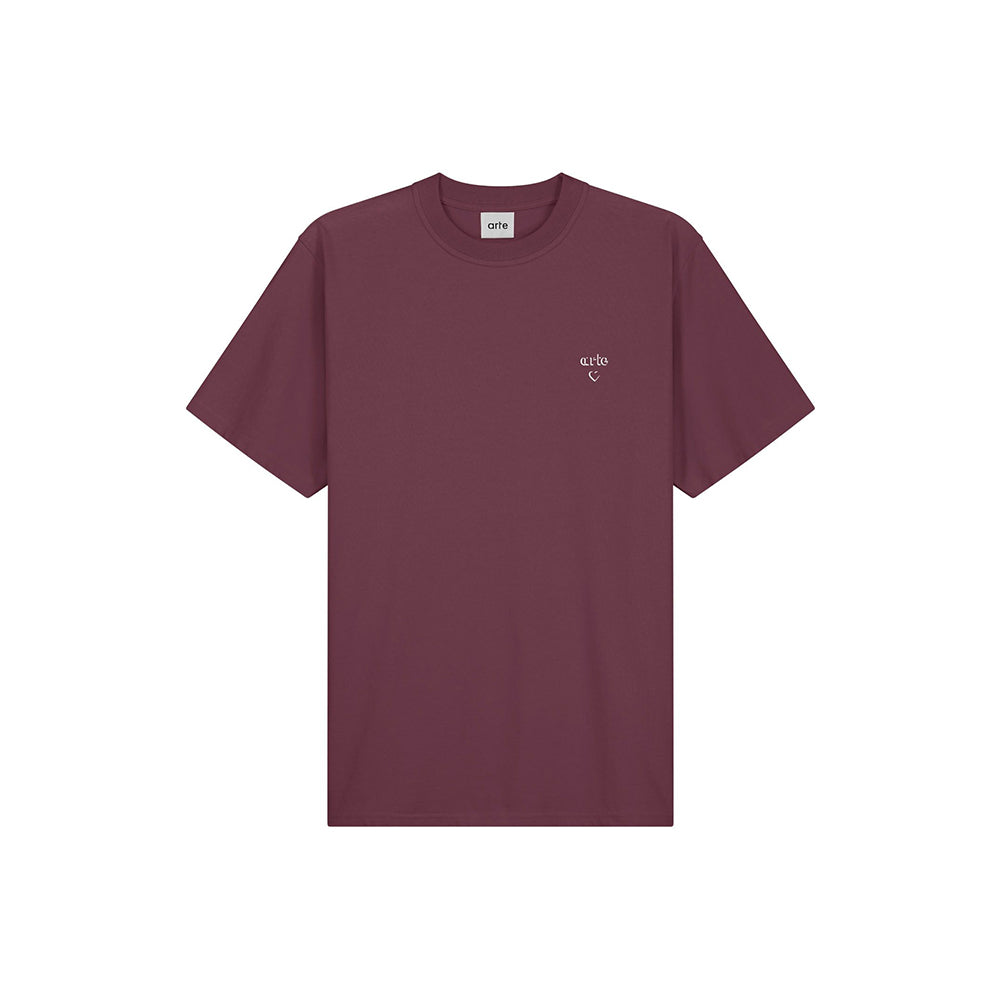 Eye Print T-Shirt - Bordeaux