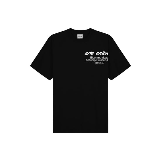 Blooming Ideas Sleeve T-Shirt (Black)