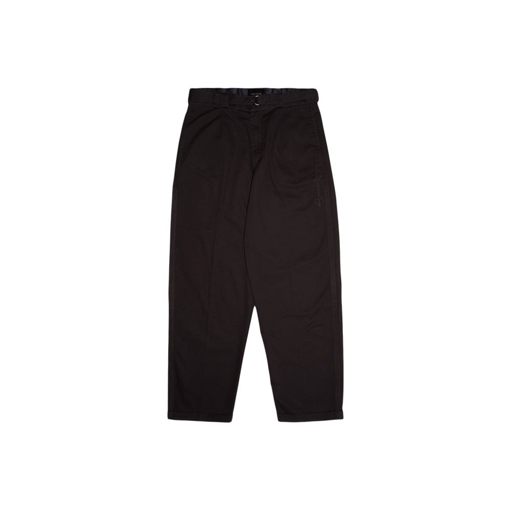 Pleated Work Pant (Black)