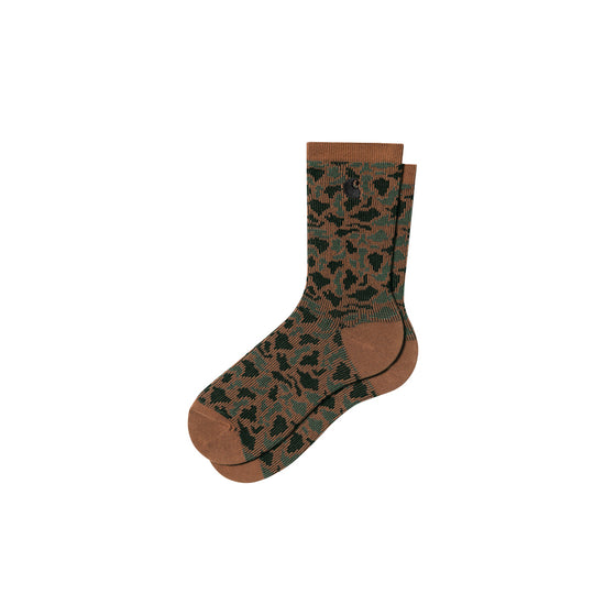 Camo Socks (Camo Leo Jacquard/Tamarind)