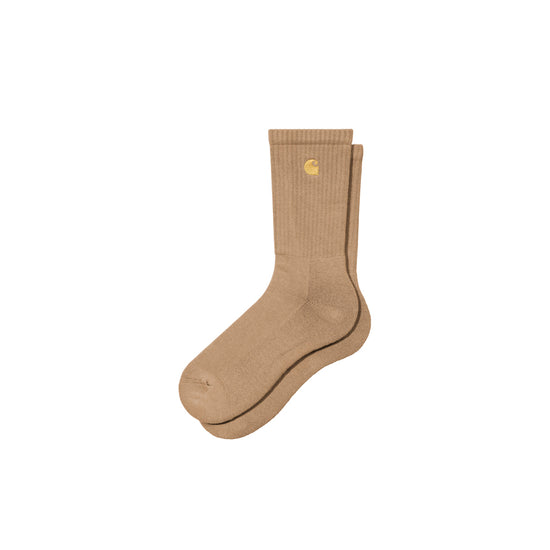 Chase Socks (Dusty H Brown/Gold)