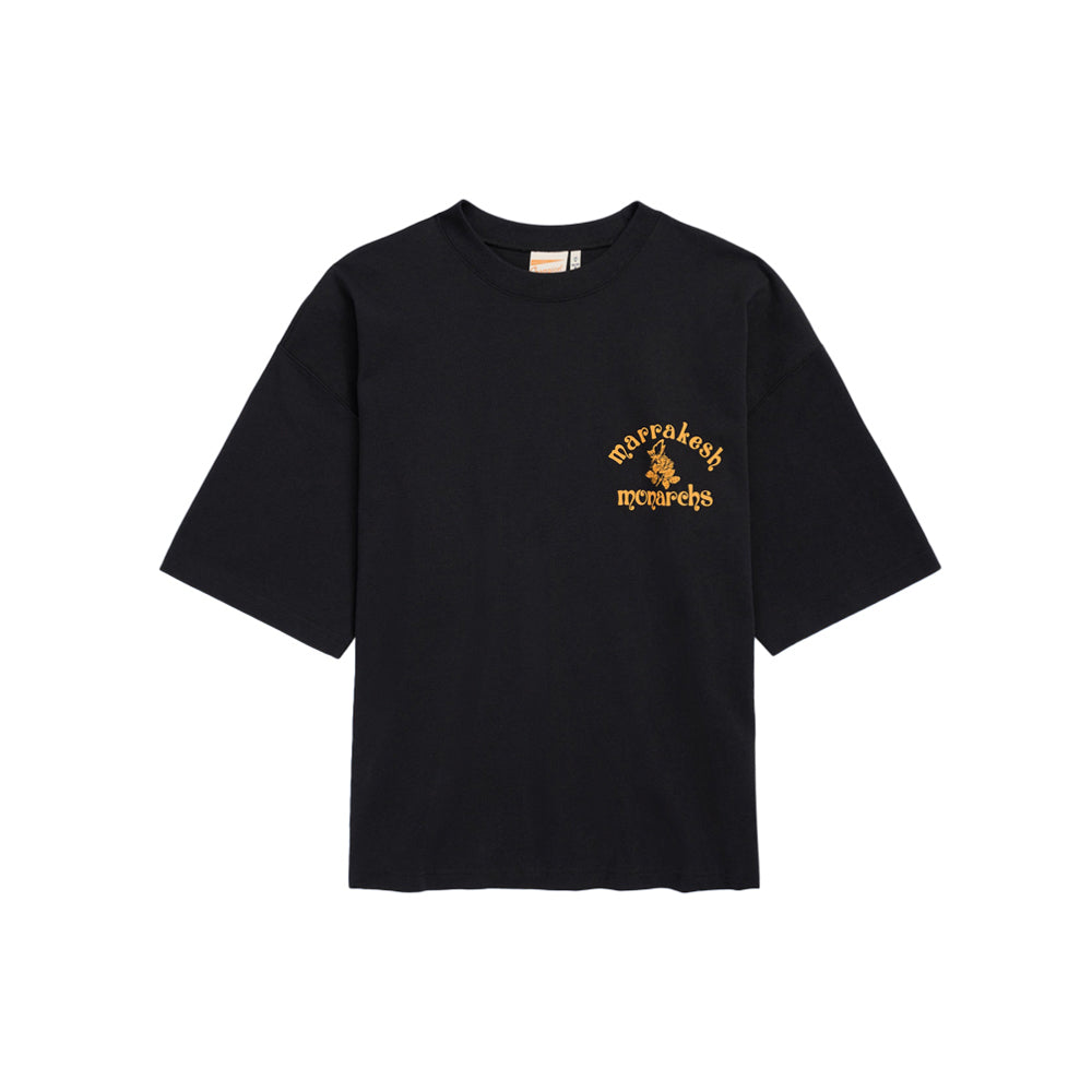 Crewneck T-Shirt (Black/Orange)