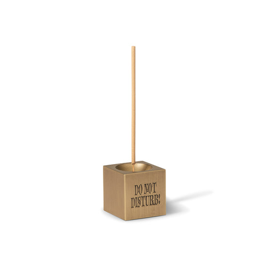 Do Not Disturb Incense Holder (Gold)