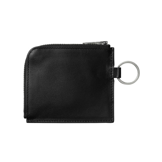 Double Vegas Zip Wallet (Black/Silver)