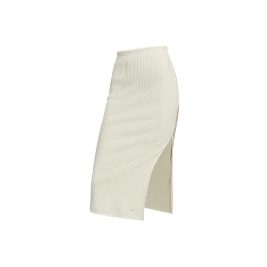 Women's Knit Rib MD Skirt (Light Orewood Brown/Sail)