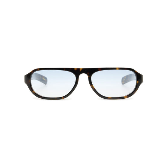 PENN (Dark Tortoise / Blue Gradient Lens)