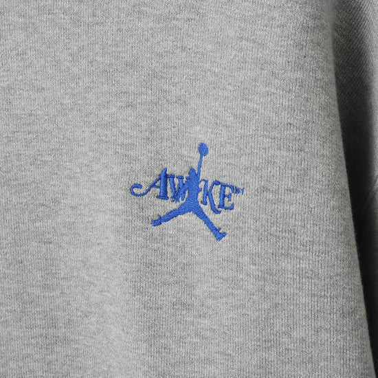 Awake NY x Jordan Fleece Hoodie (Dark Grey Heather)