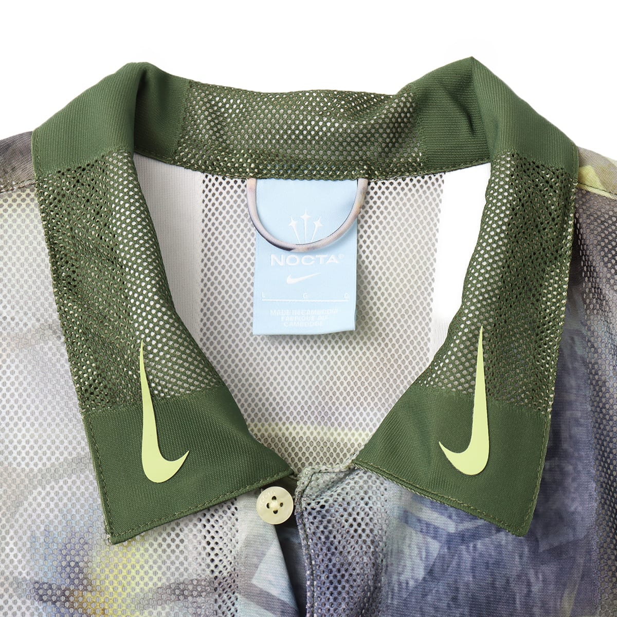 NOCTA x Nike Opal Button Down Shirt (Oil Green/Black)