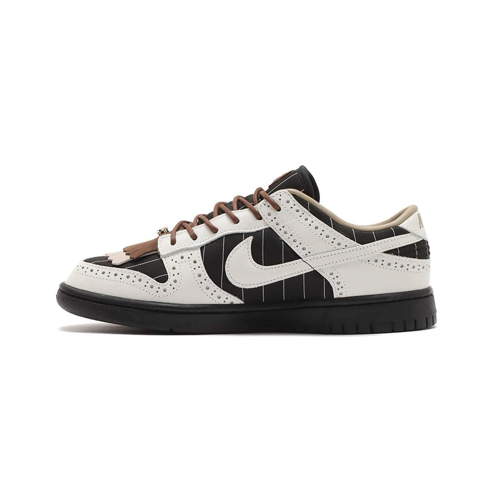 Women's Dunk Low (Brogue Pinstripe)