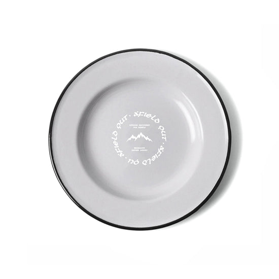 Canyon Enamel Plate (Grey)