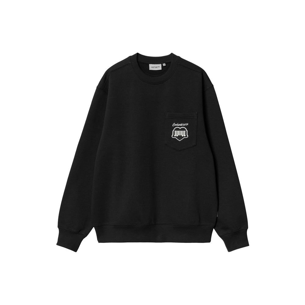 Heart Train Pocket Sweat (Black)