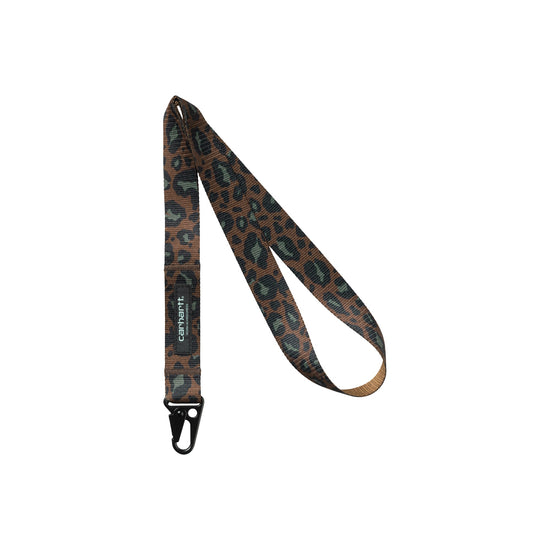 Jude Keychain (Camo Leo Jacquard/Tamarind)