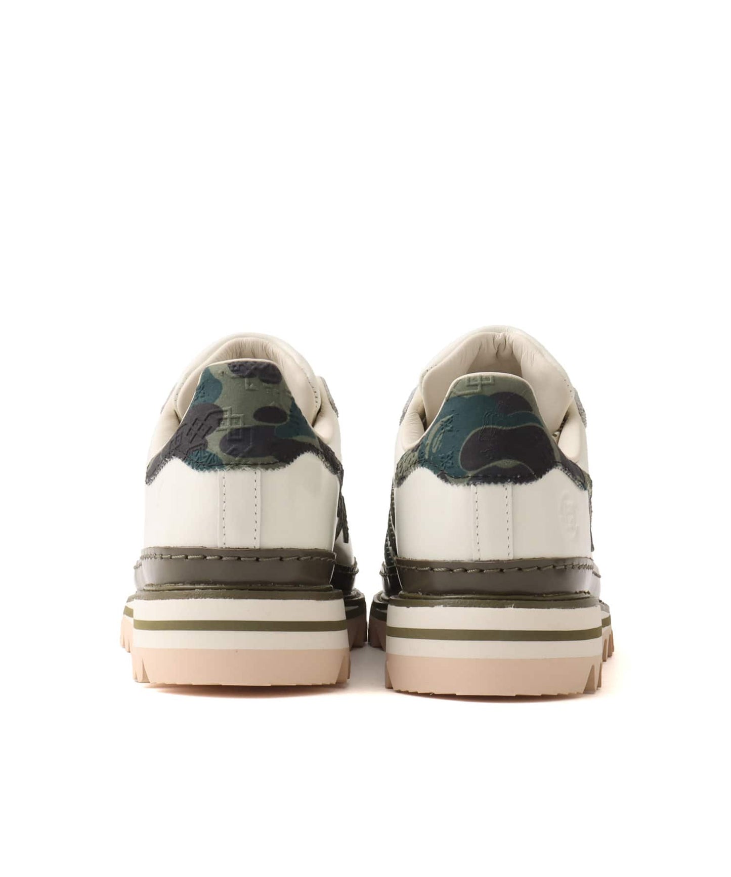 CLOT x BAPE Superstar - Off White/Branch/Olive Cargo