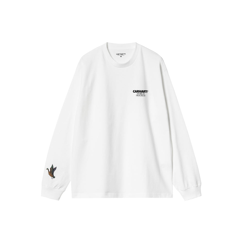 L/S Ducks T-Shirt (White)