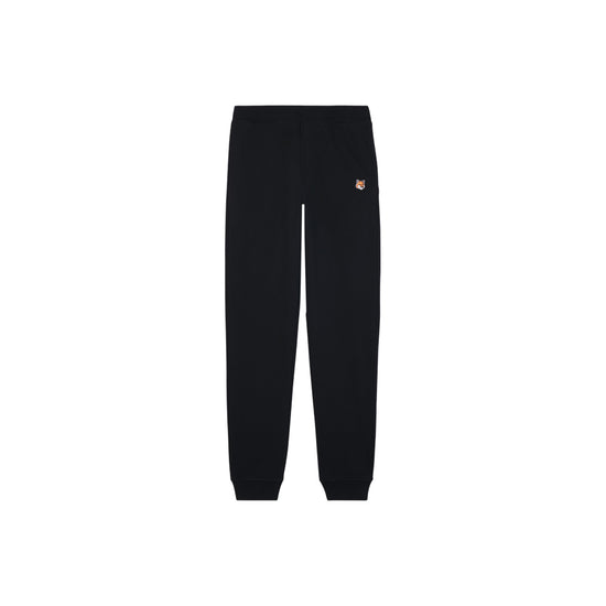 Fox Head Patch Regular Jog Pants (Black)